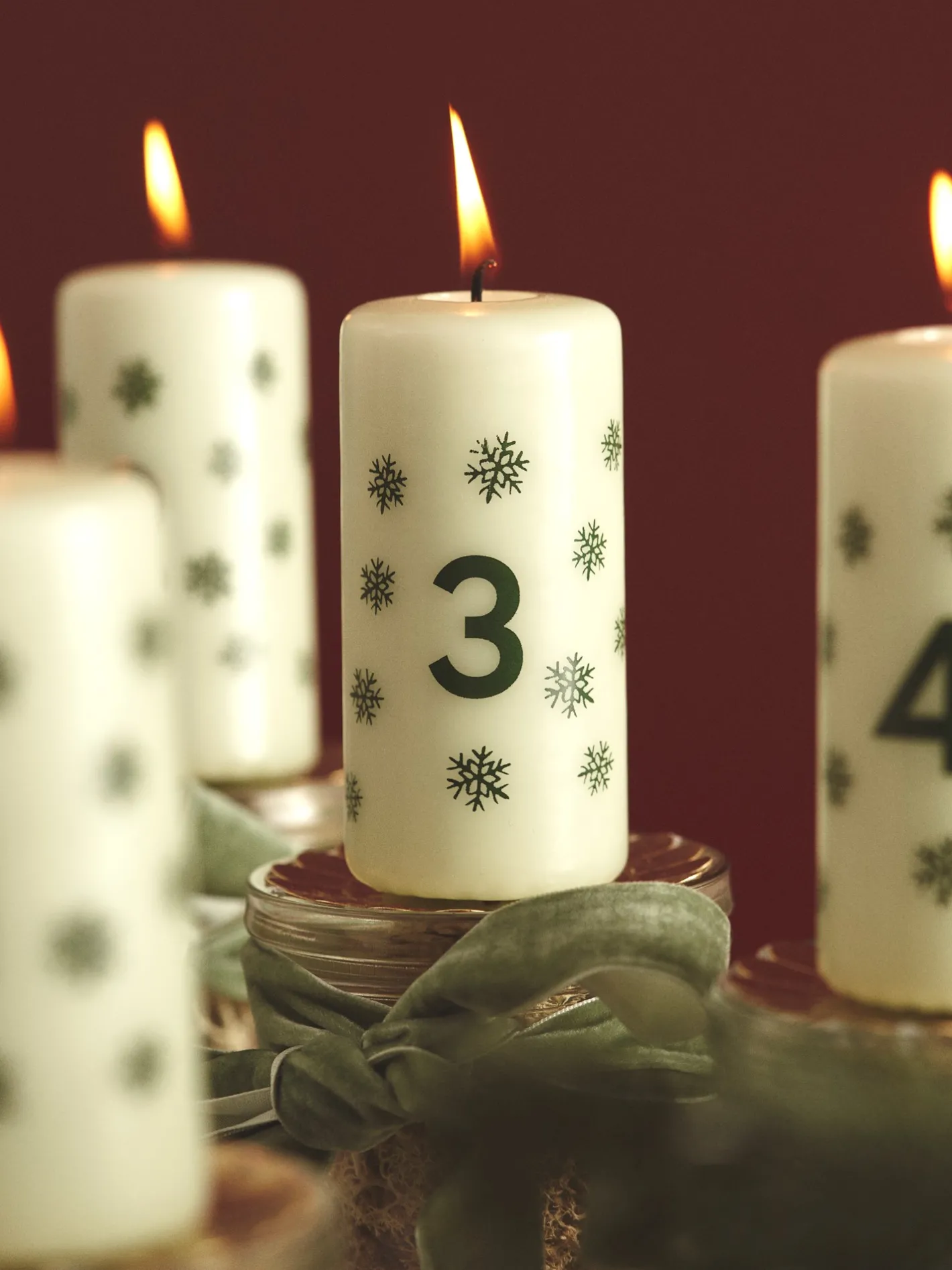 Søstrene Grene Adventslys 10 Cm