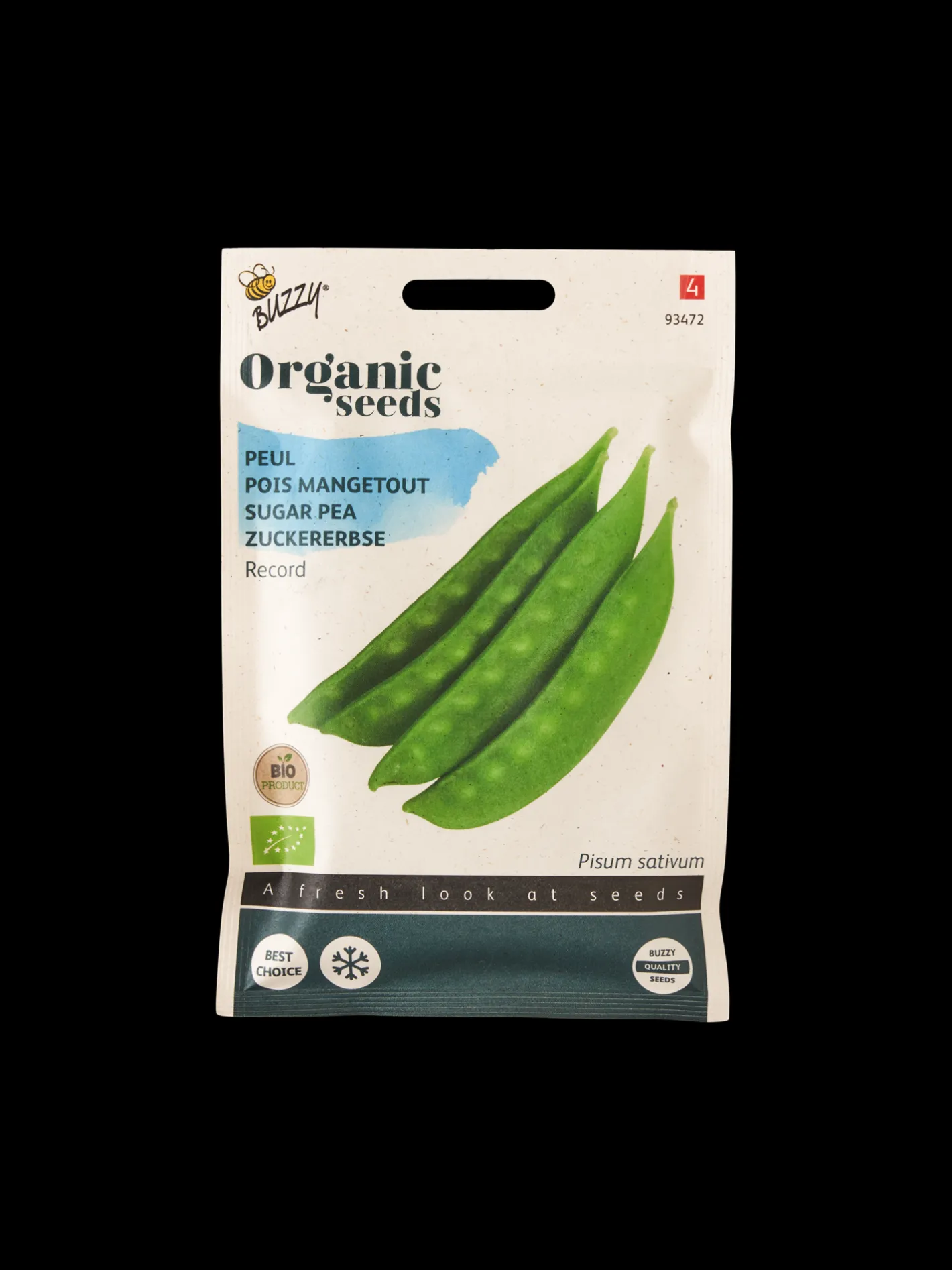 Søstrene Grene Buzzy® økologiske Record ærtefrø