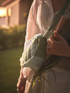 Søstrene Grene Crossbody-taske Med Patchwork