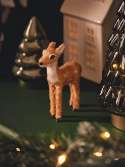 Søstrene Grene Dekorativ Hjort Med Pels