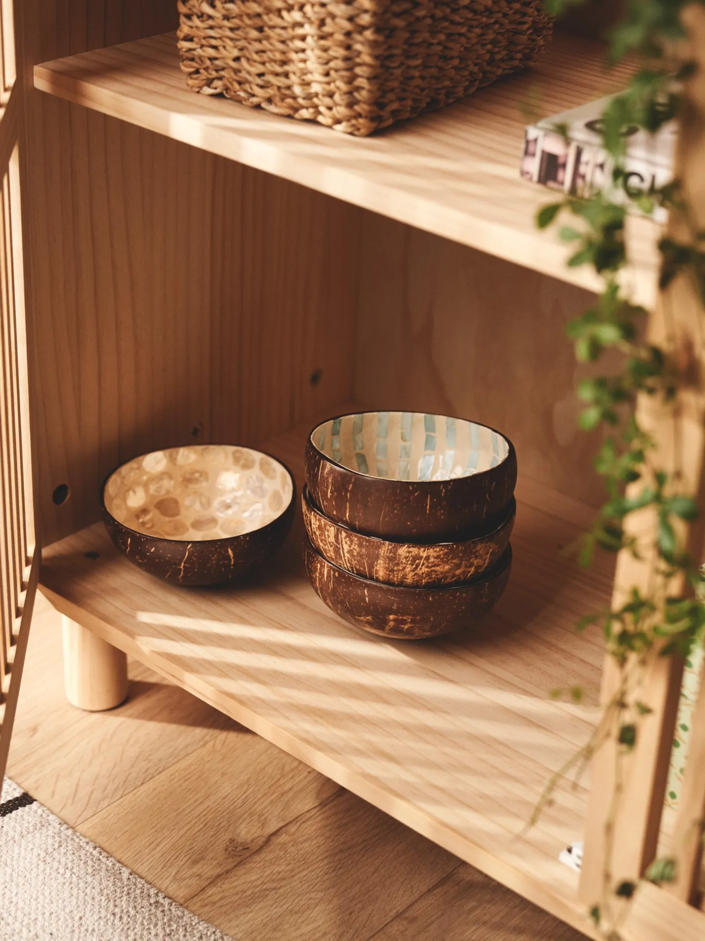 Søstrene Grene Dekorativ Skål I Kokosnød