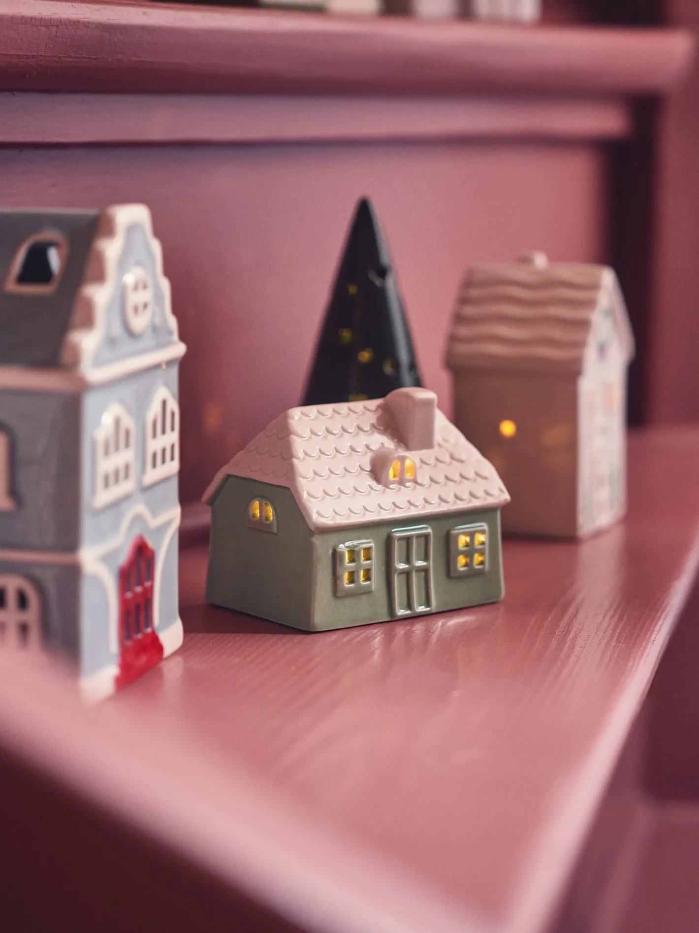 Søstrene Grene Dekorativt Hus Med LED