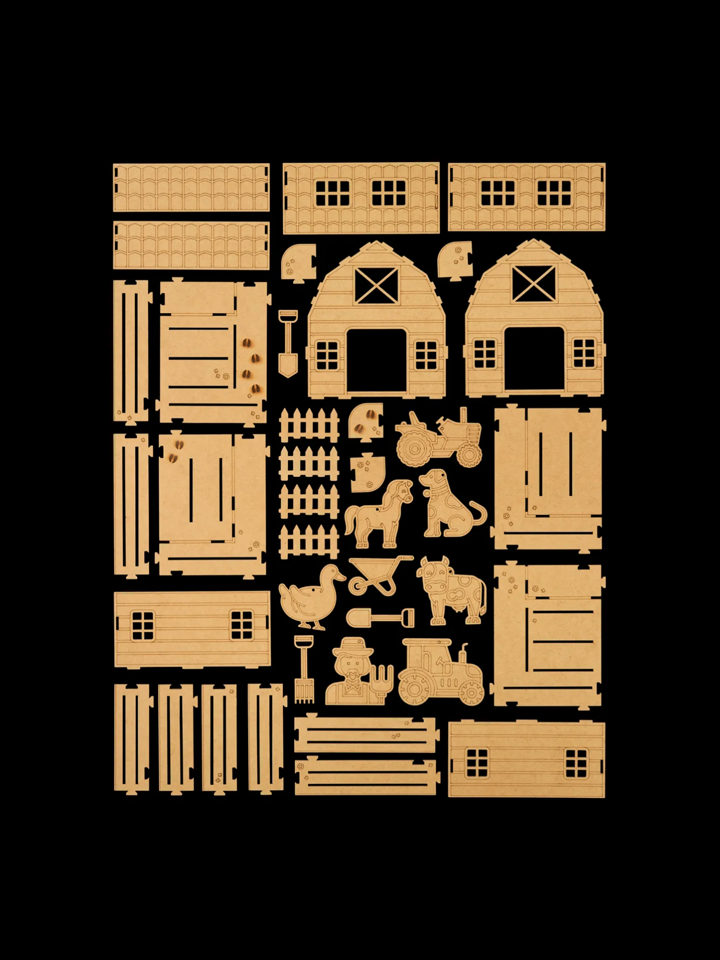 Børn Søstrene Grene DIY-kit Barn Life