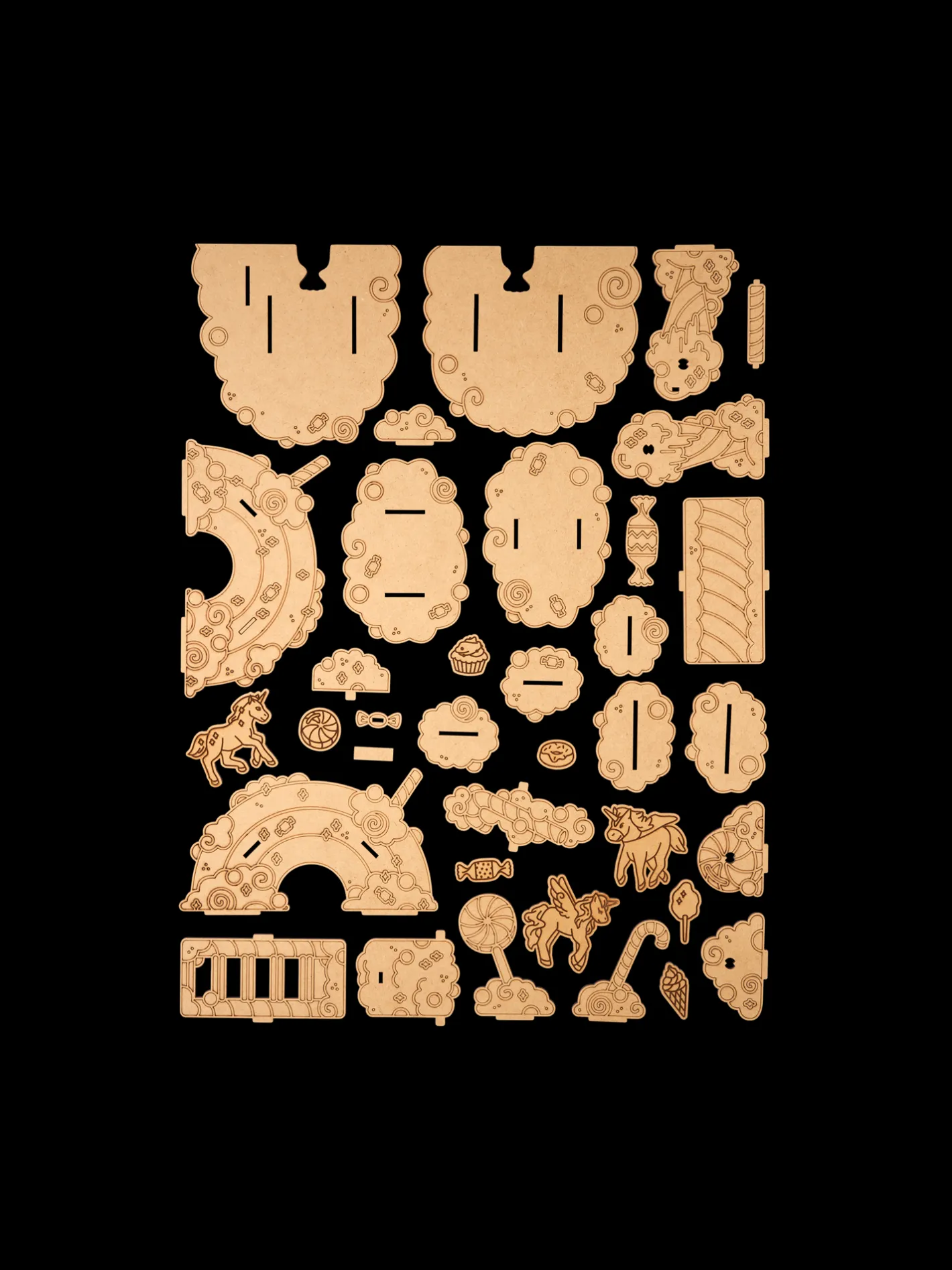 Børn Søstrene Grene DIY-kit Candy Land