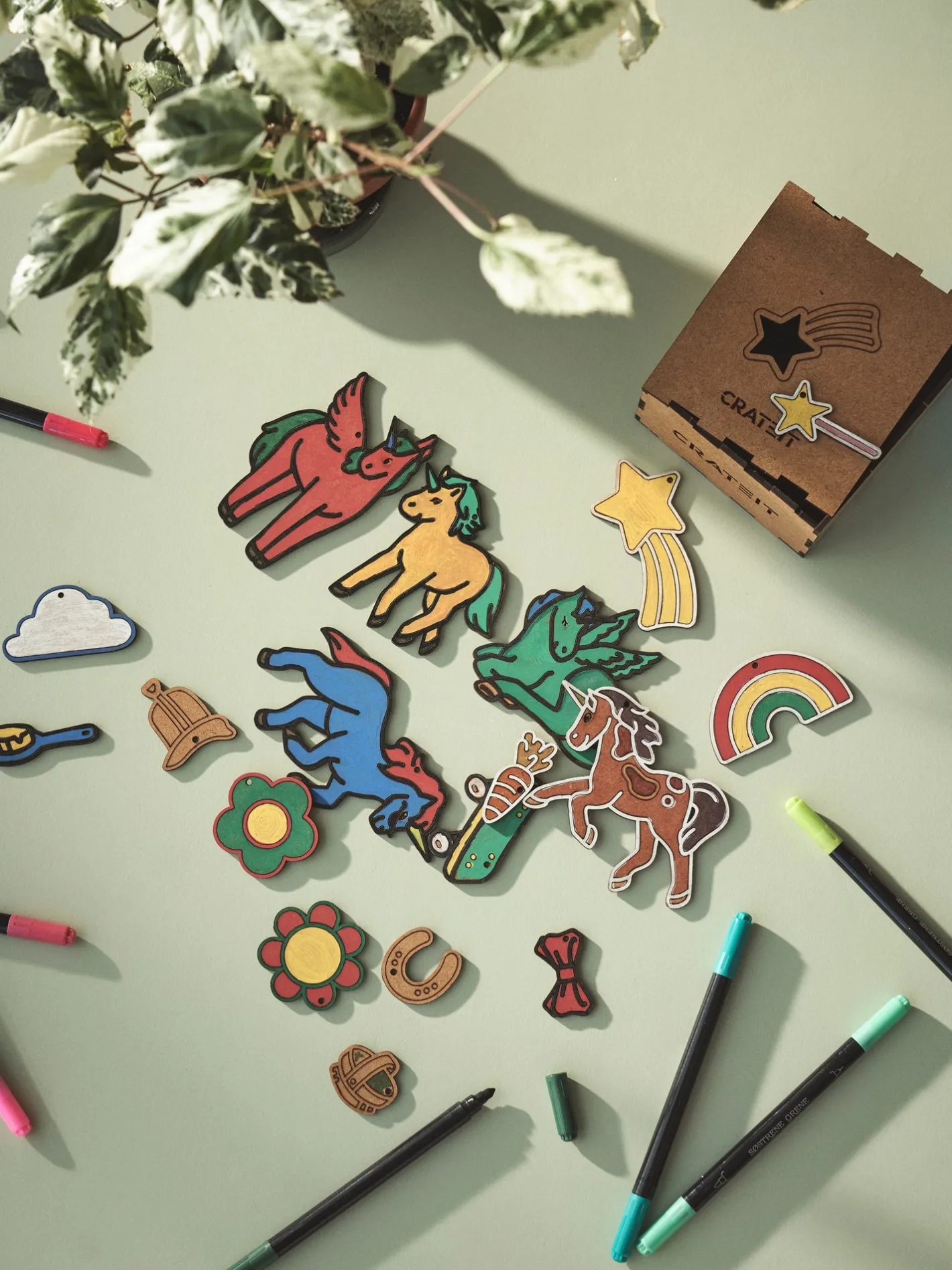 Børn Søstrene Grene DIY-kit Rainbow Friends