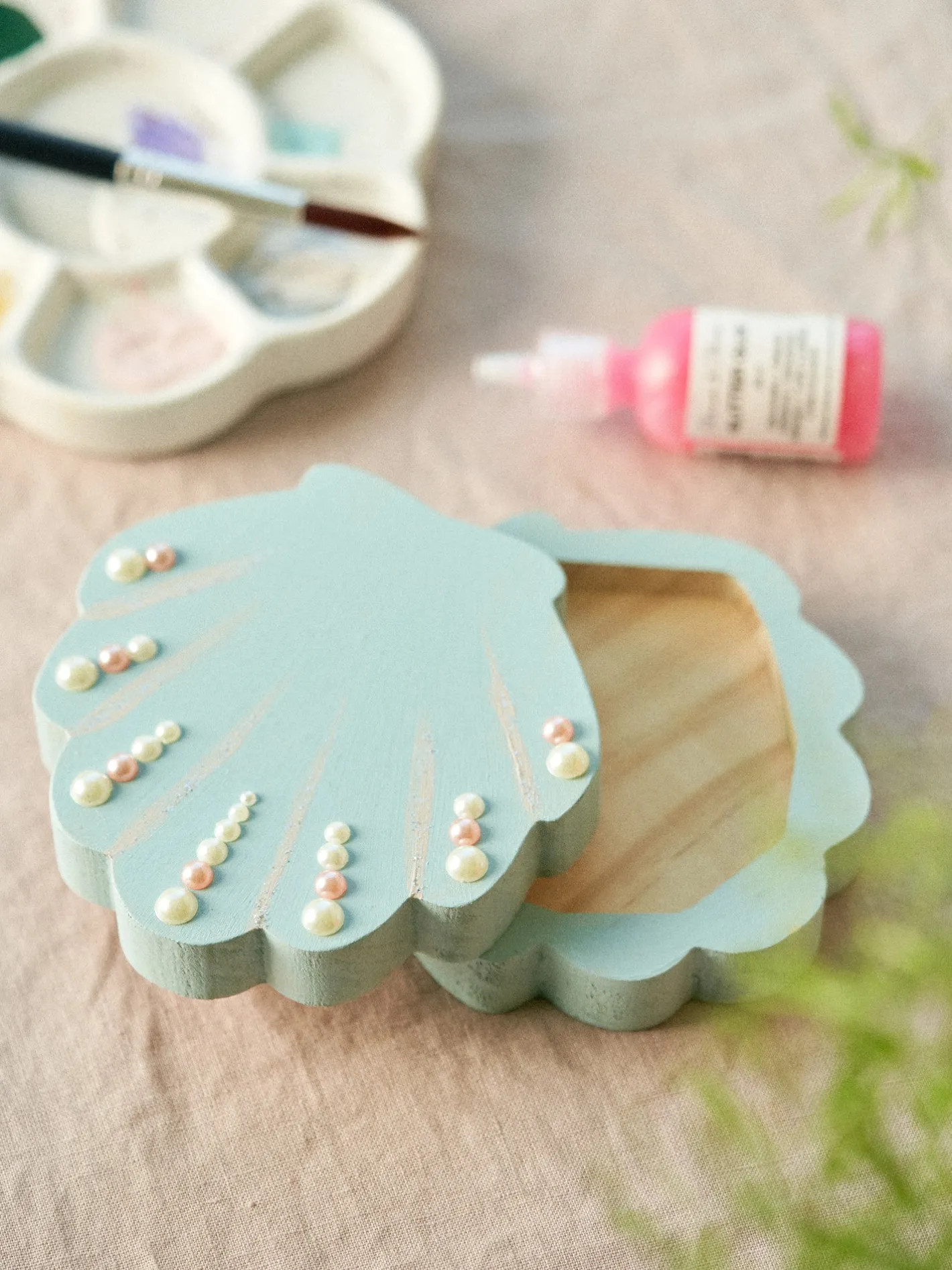 Søstrene Grene DIY-æske I Træ