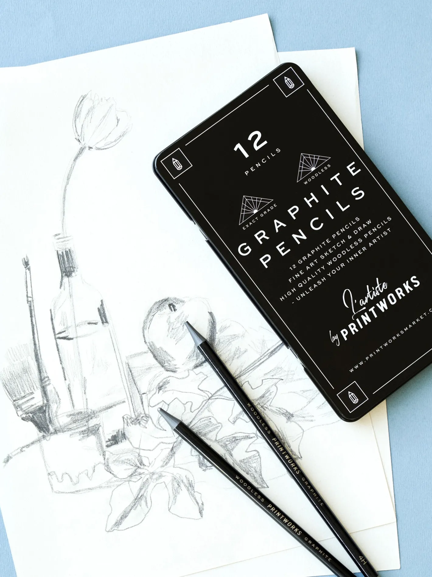 Søstrene Grene Farveblyanter Graphite