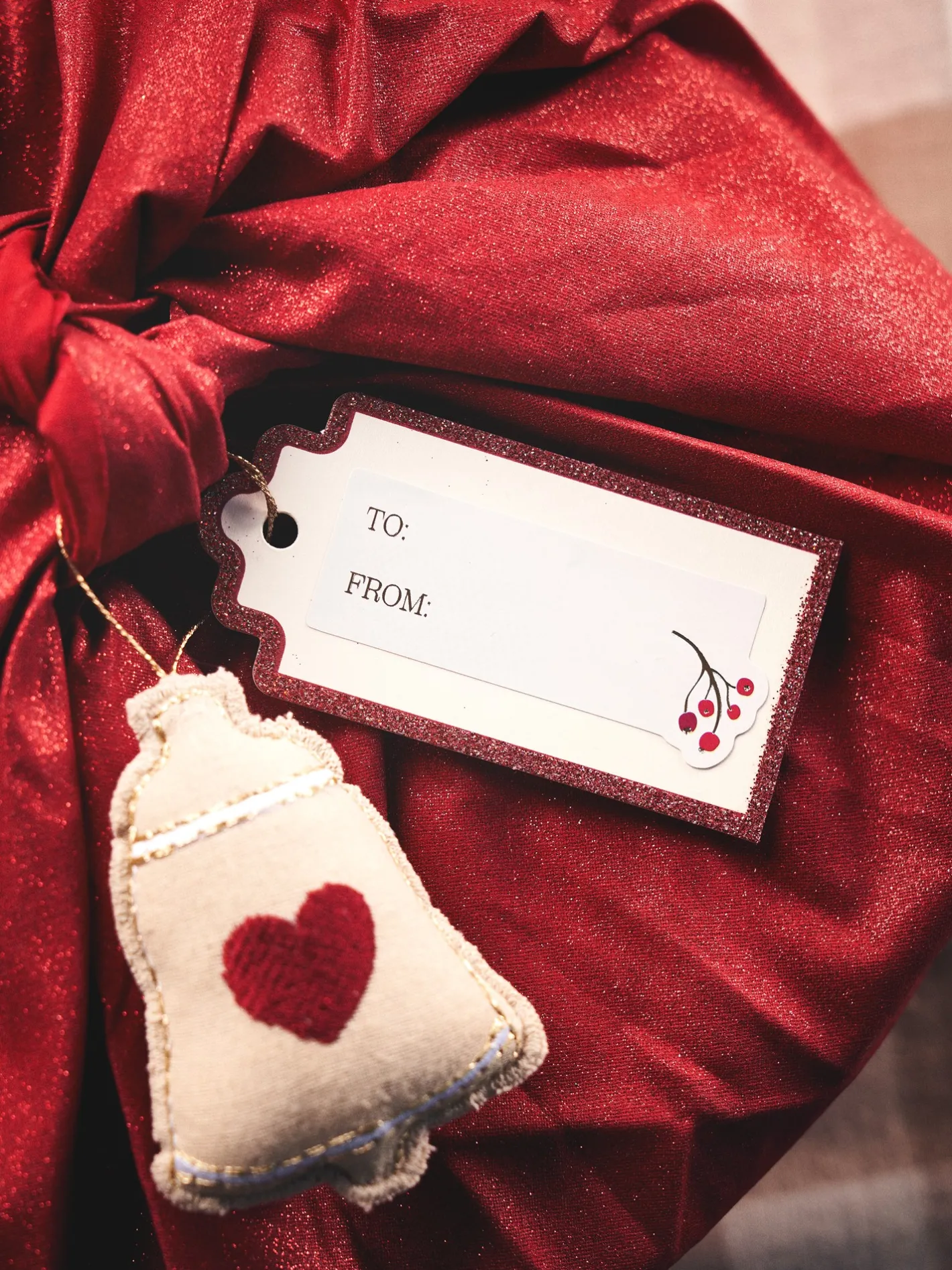 Søstrene Grene Gaveindpakning I Stof