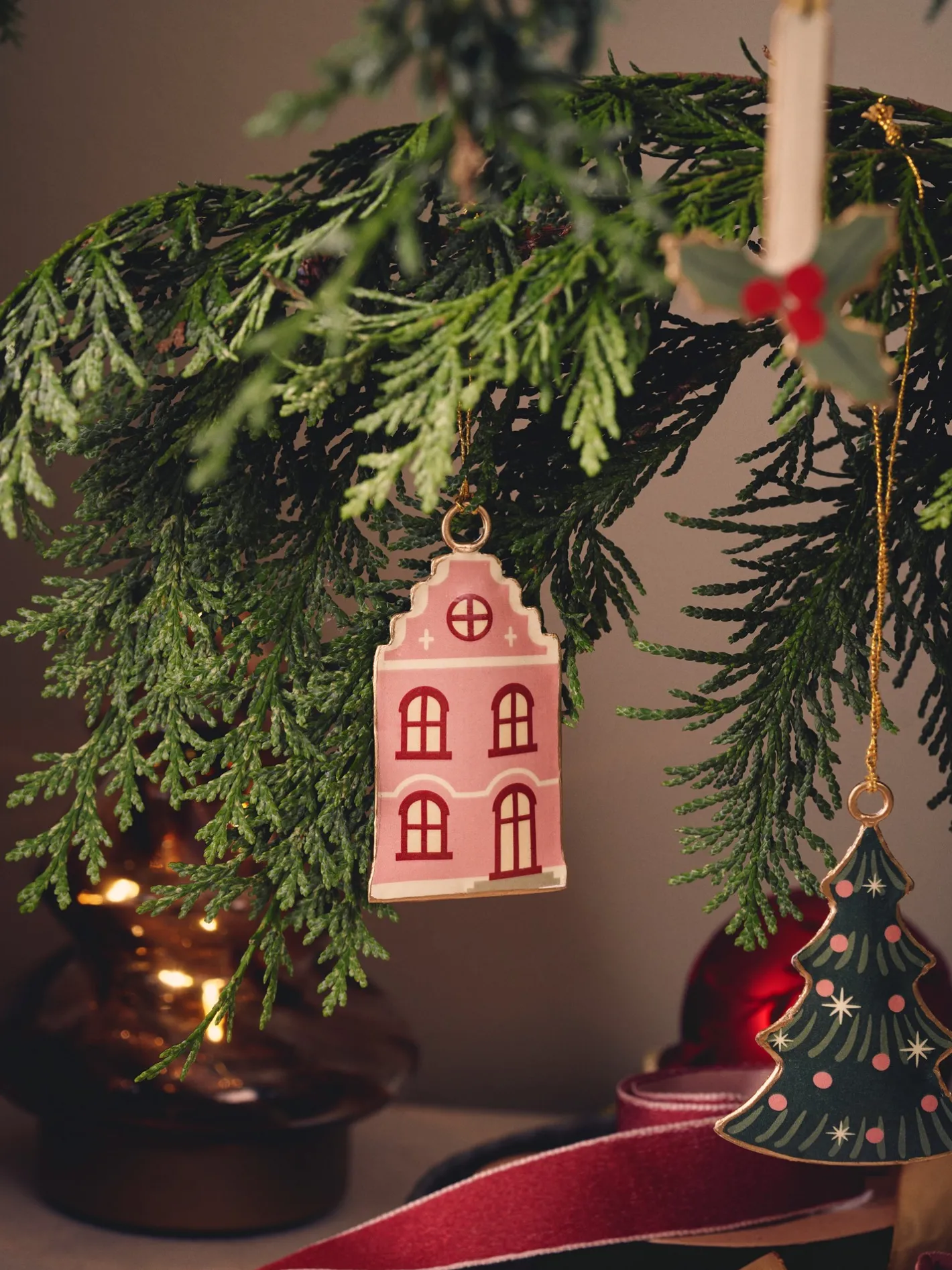 Søstrene Grene Juleophæng Med Hus