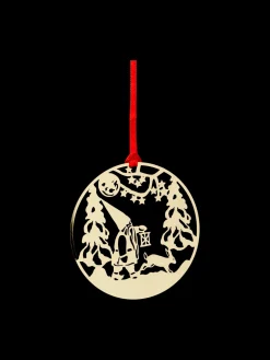 Søstrene Grene Juleophæng Med Vinterlandsmotiver