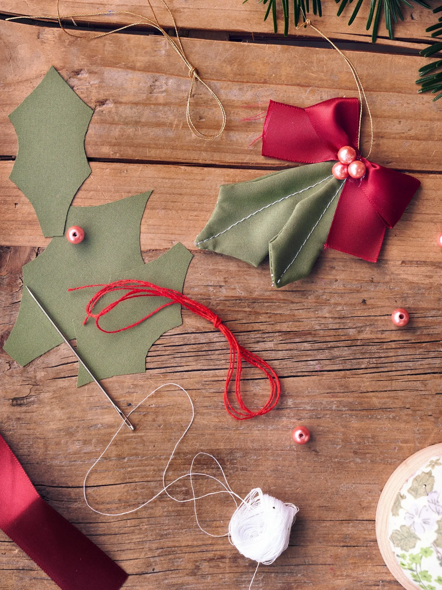 Søstrene Grene Kristtorn-DIY-sæt