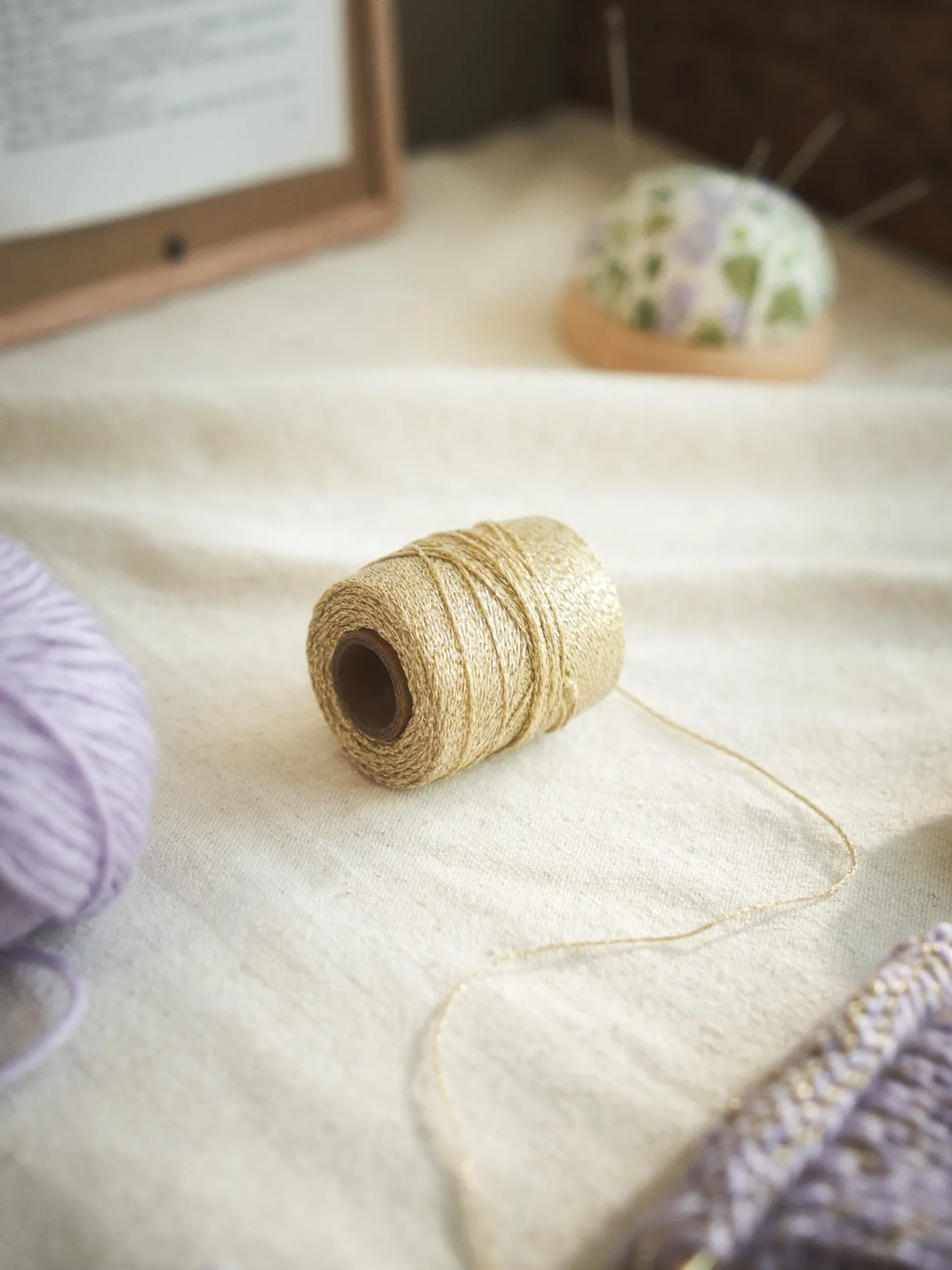 Søstrene Grene Metallisk Garn