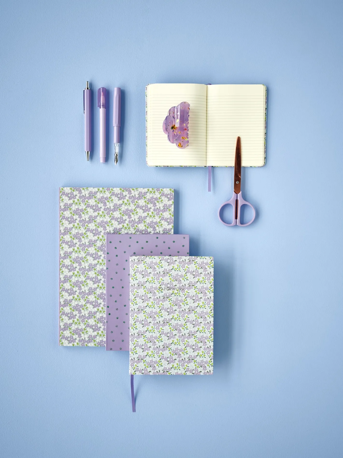 Søstrene Grene Notesbog Med Ternet Papir