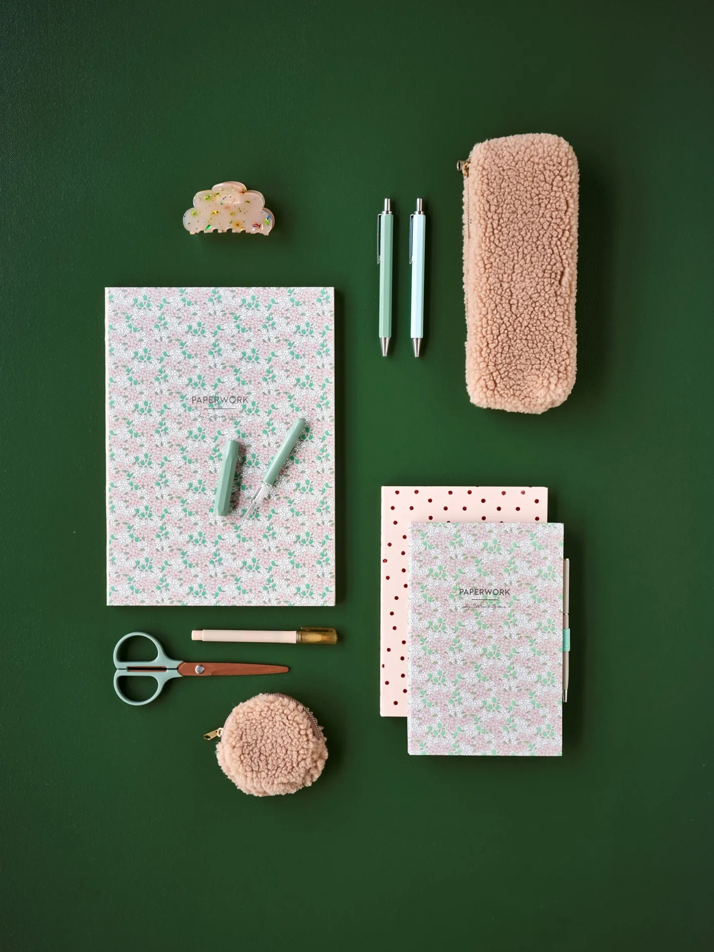 Søstrene Grene Notesbog Med Ternet Papir