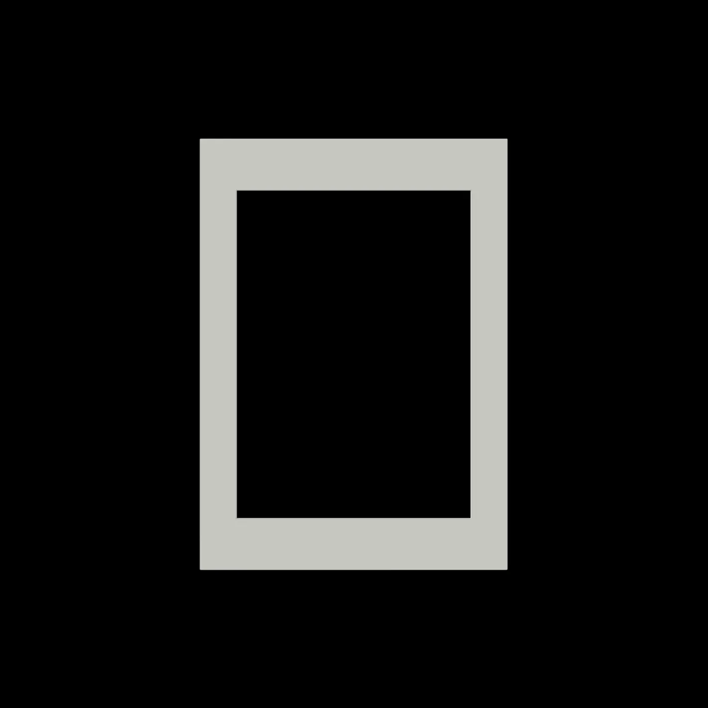 Søstrene Grene Passepartout Cashmere Grey - 50 X 70/40 X 50