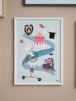 Børn Søstrene Grene Plakat Circus Friends A3