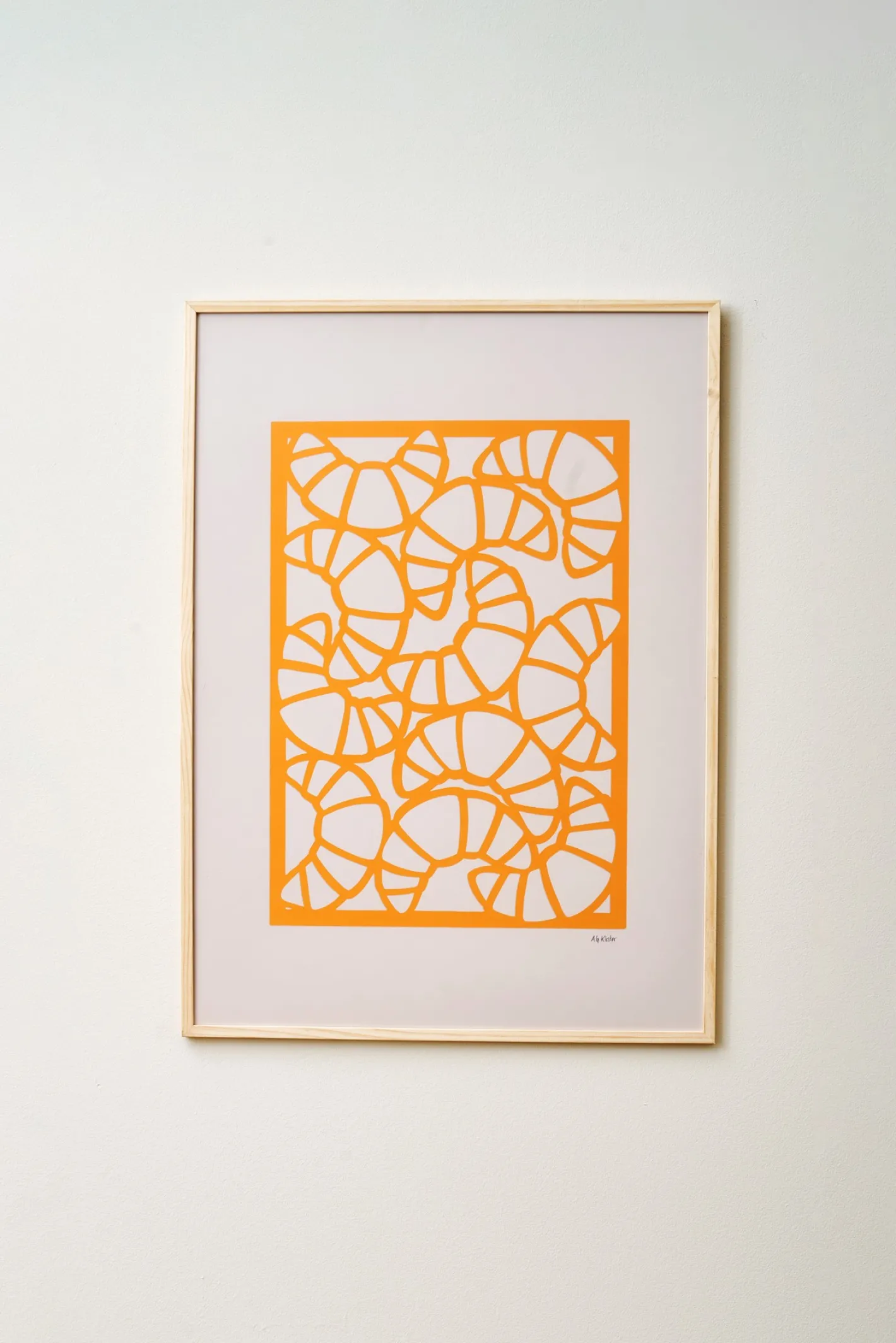 Søstrene Grene Plakat Croissants 50 X 70