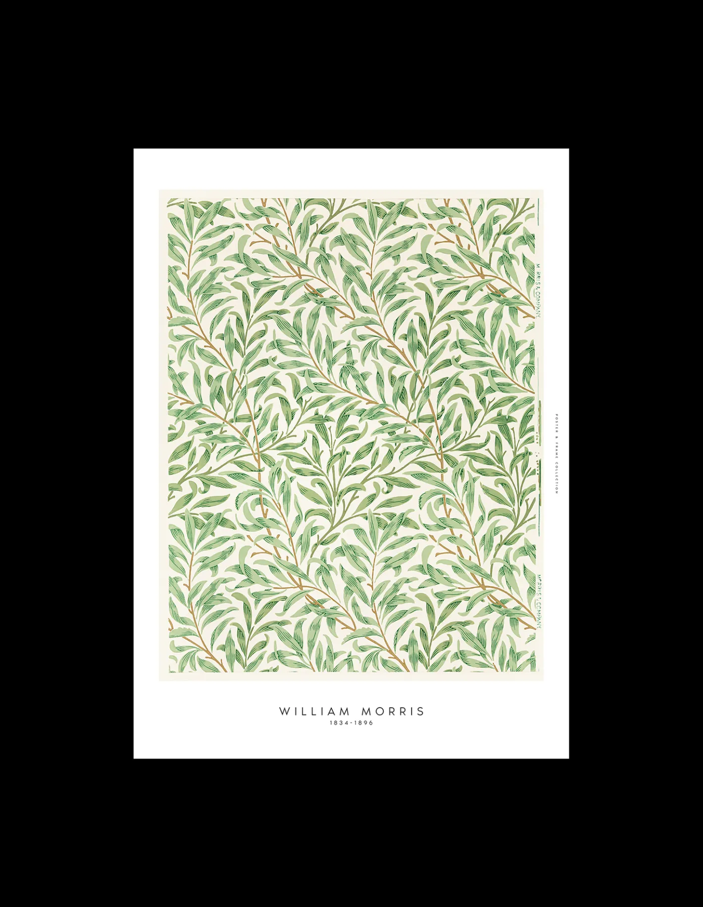 Søstrene Grene Plakat Green Leaves 40 X 50