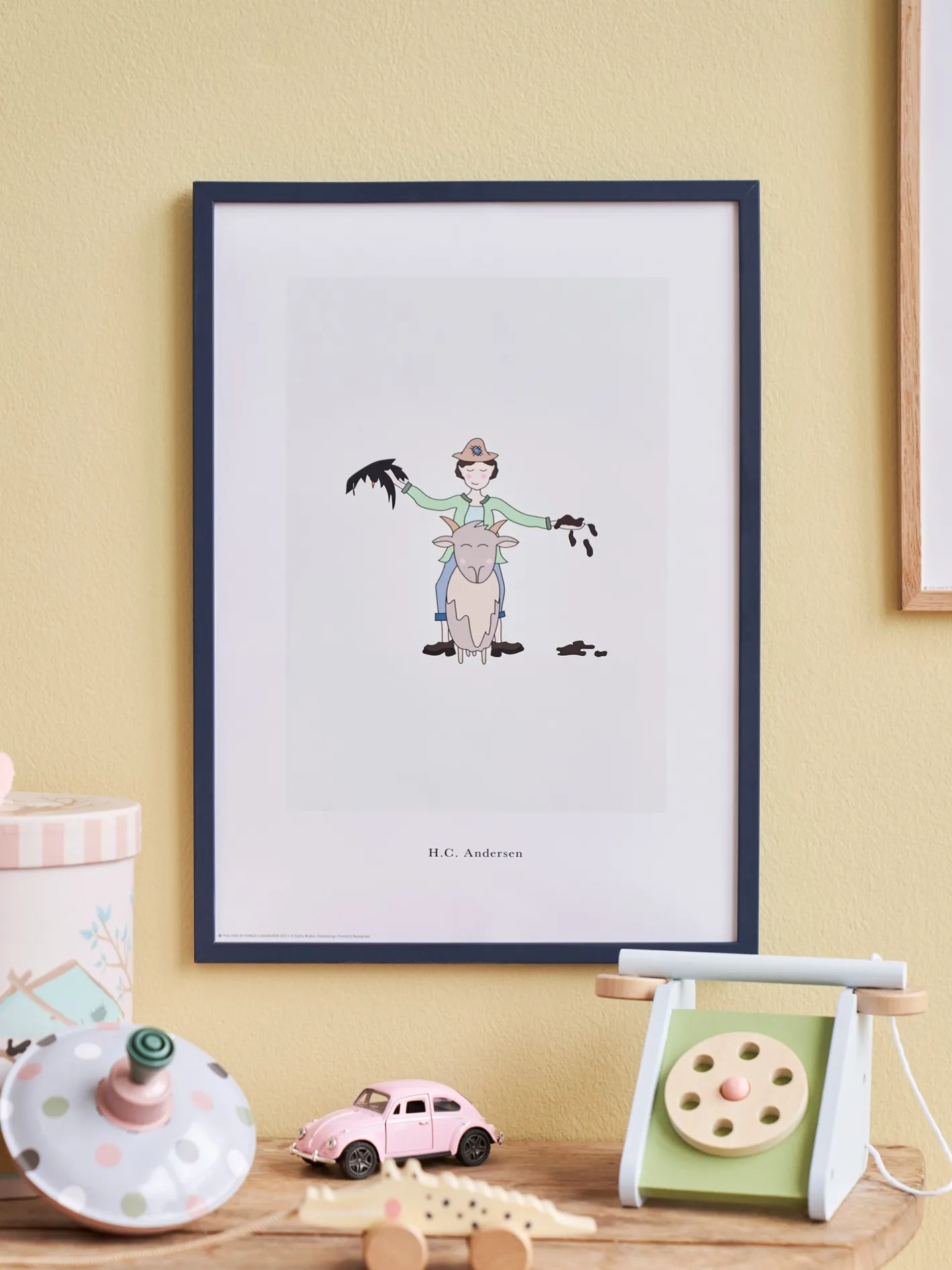 Børn Søstrene Grene Plakat Klods-Hans A3