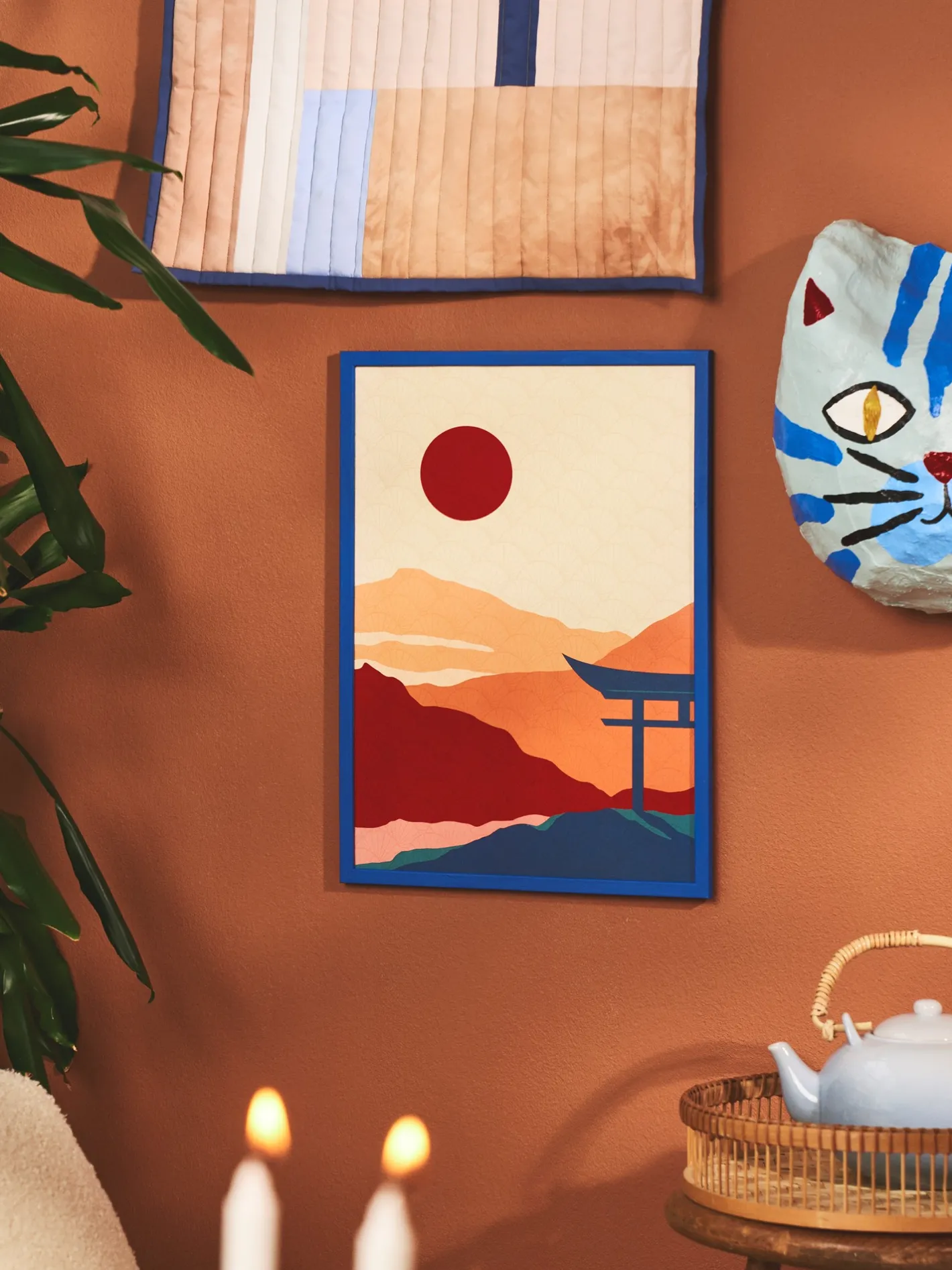 Søstrene Grene Plakat Sunset Delight A3