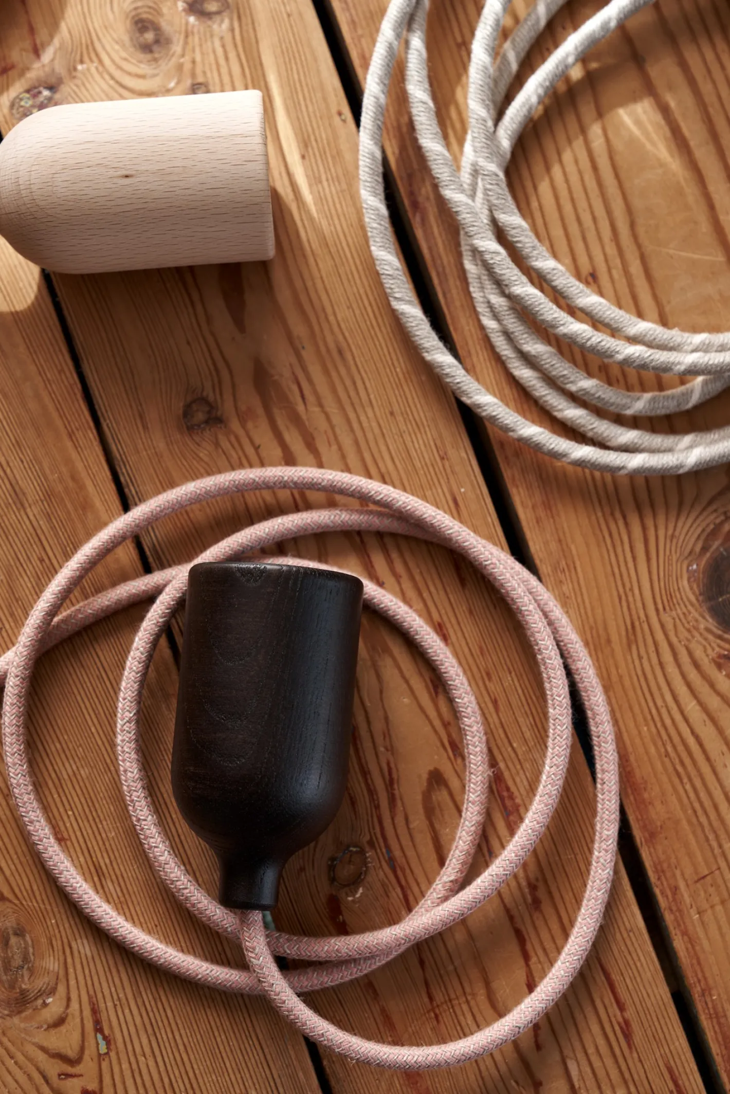 Søstrene Grene Plug-in Pendellampe Natural