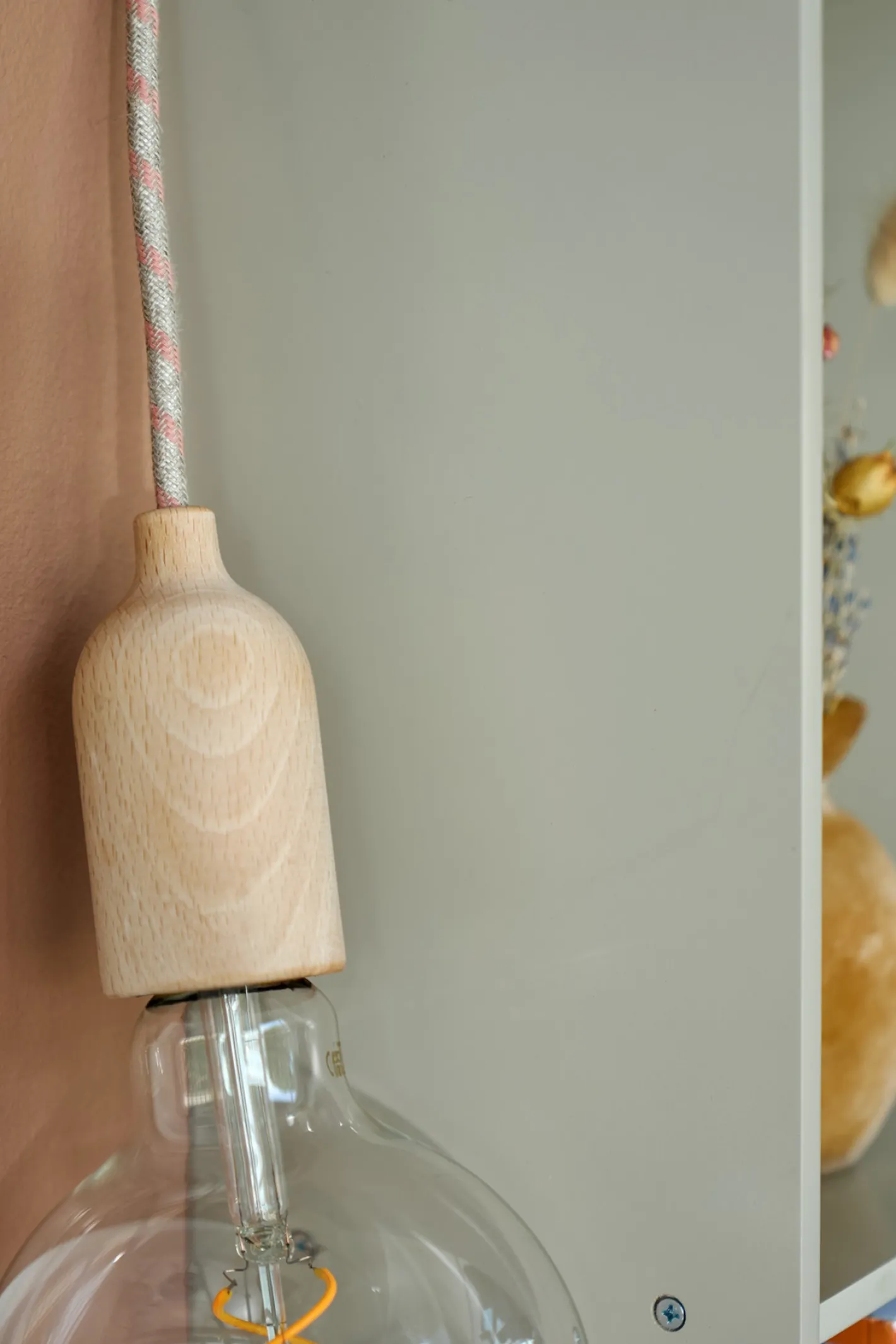 Søstrene Grene Plug-in Pendellampe Natural