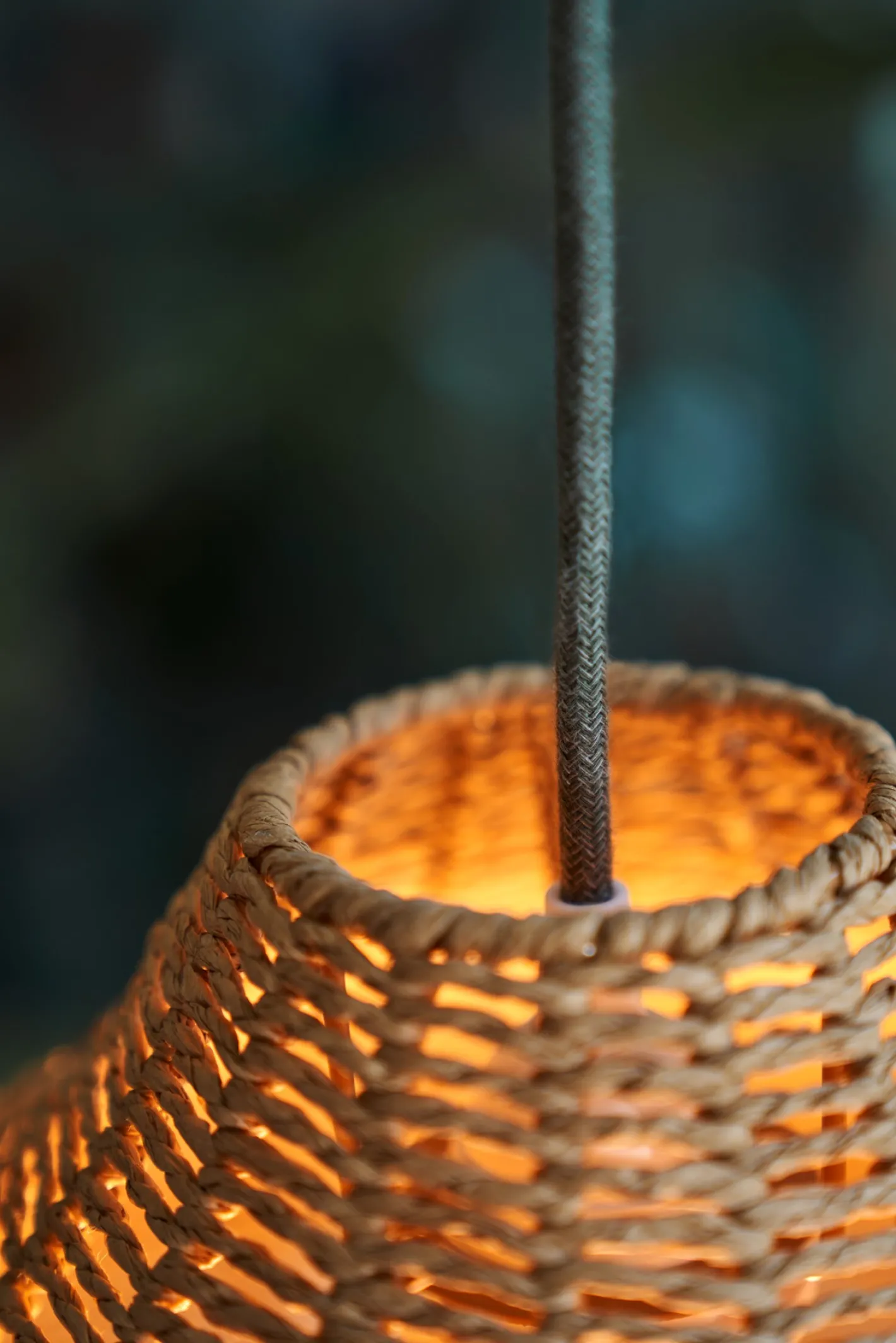 Søstrene Grene Plug-in Pendellampe White