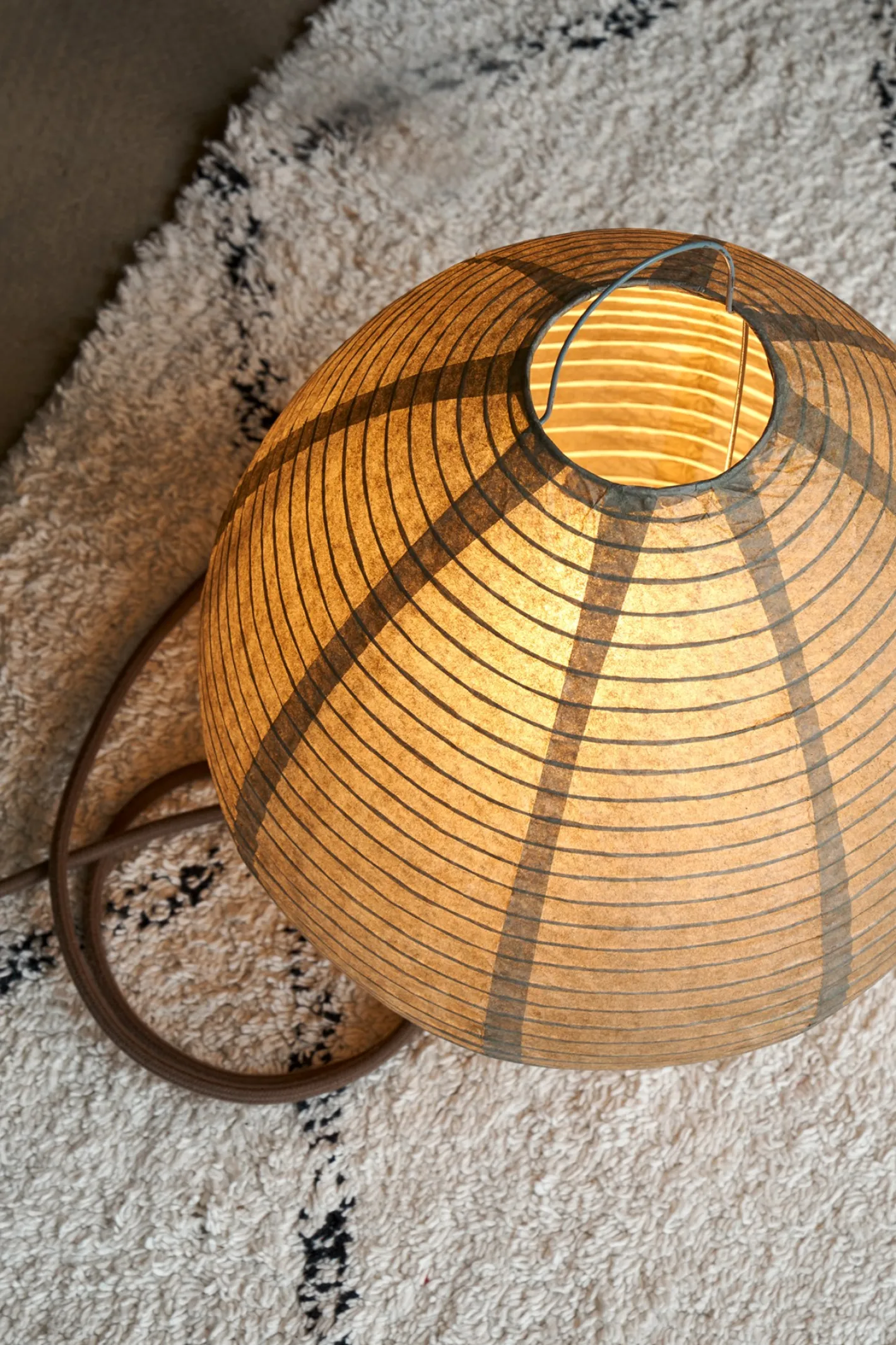 Søstrene Grene Plug-in Pendellampe White