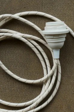 Søstrene Grene Plug-in Pendellampe White