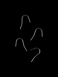 Søstrene Grene Øreringskroge Til Halvborede Perler