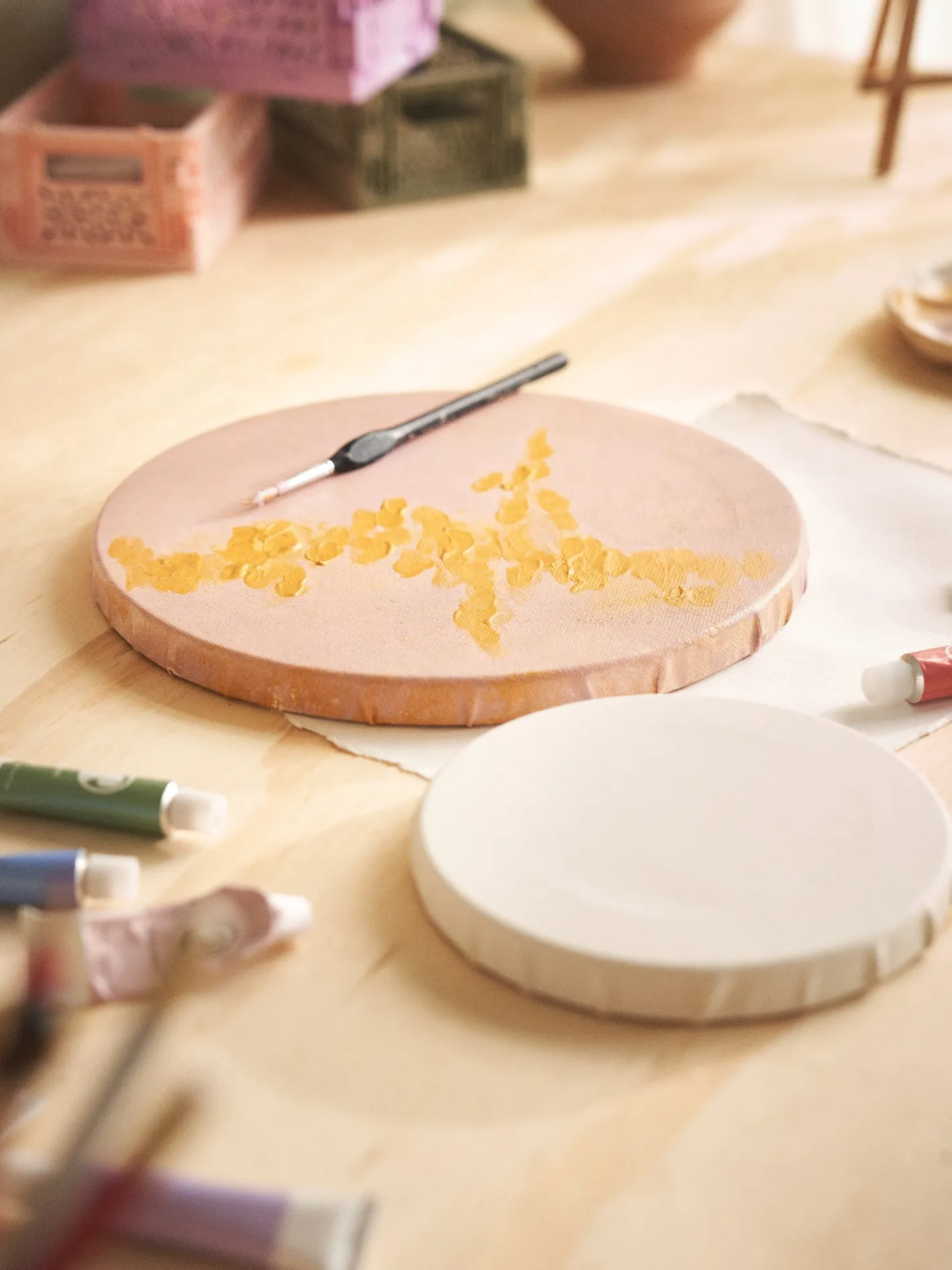 Søstrene Grene Rundt Lærred Ø15