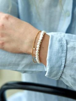 Søstrene Grene Simple Pearl-armbånd