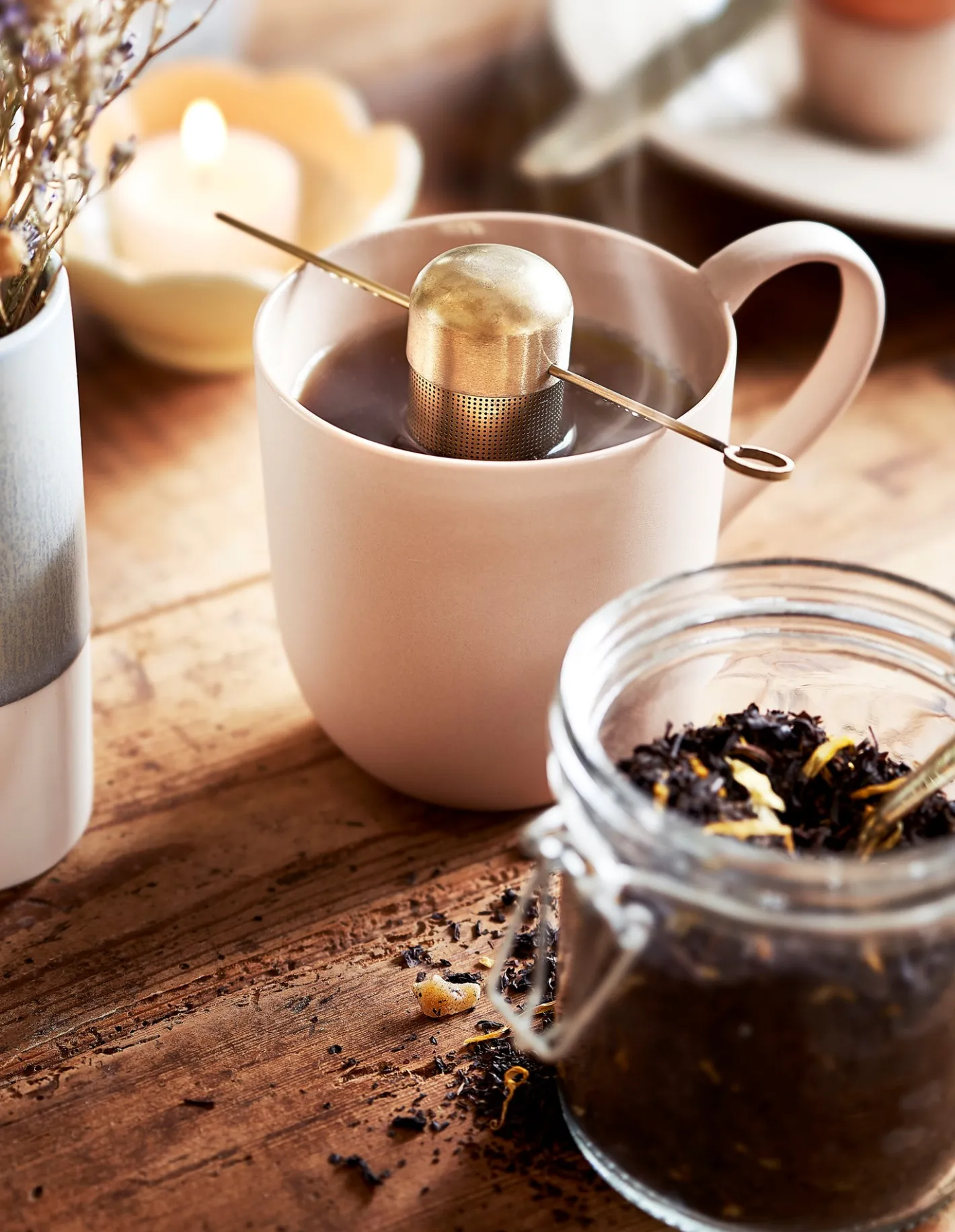 Søstrene Grene Sort Te - Tropiske Nætter