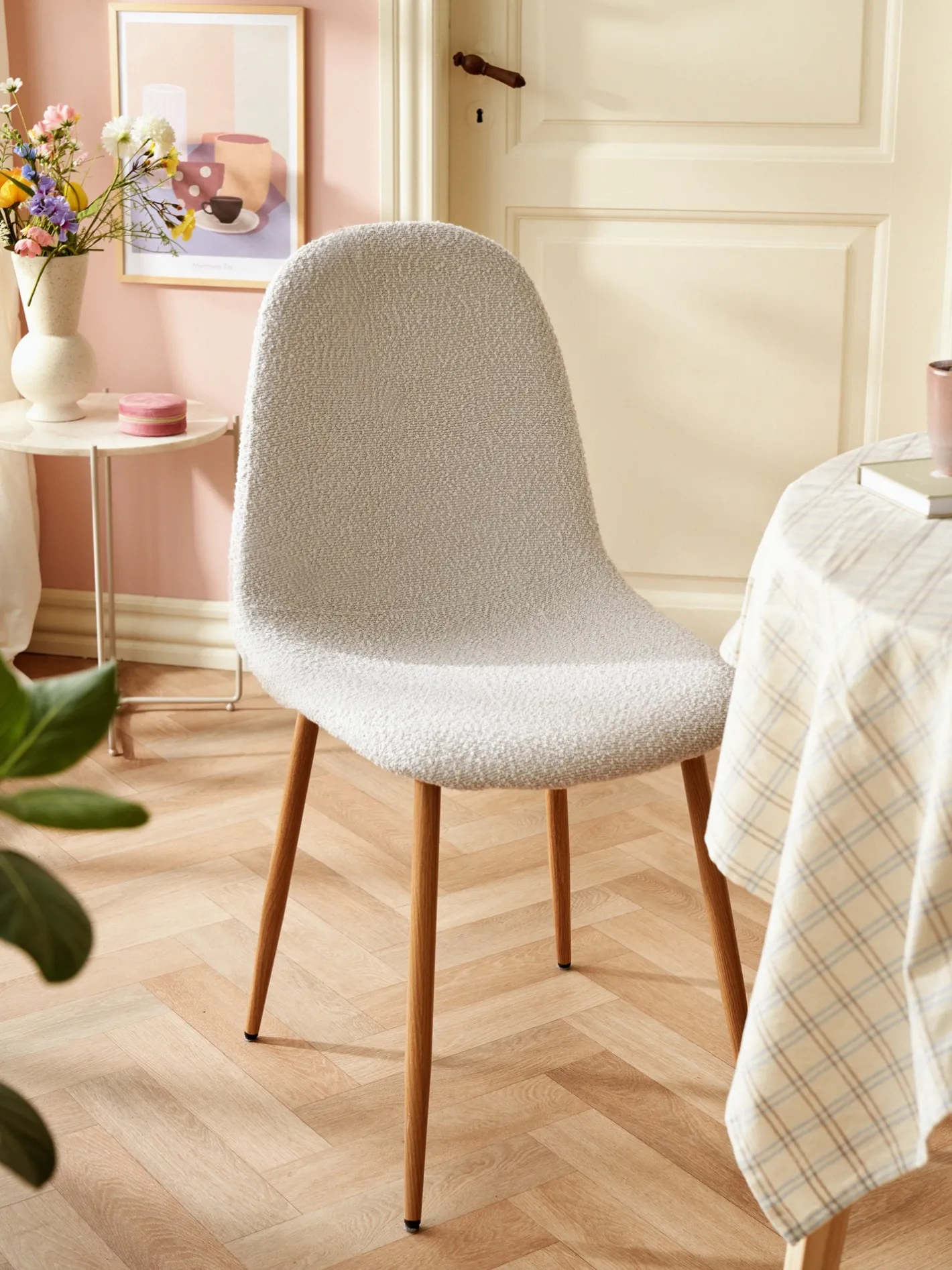 Søstrene Grene Stol I Boucléstof