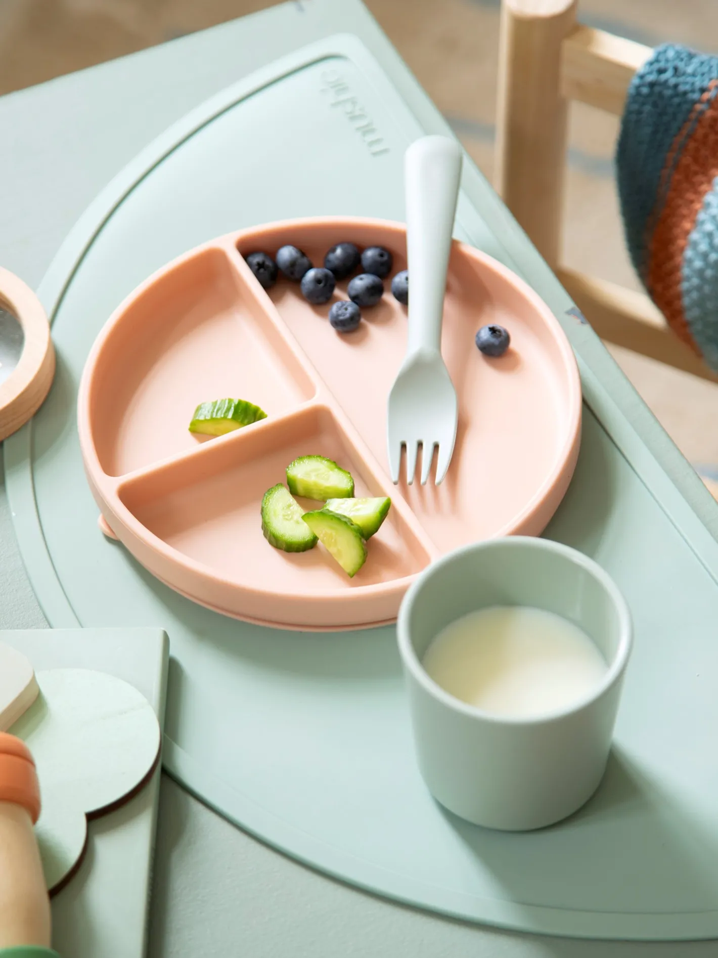 Børn Søstrene Grene Tallerken Med Sugekop