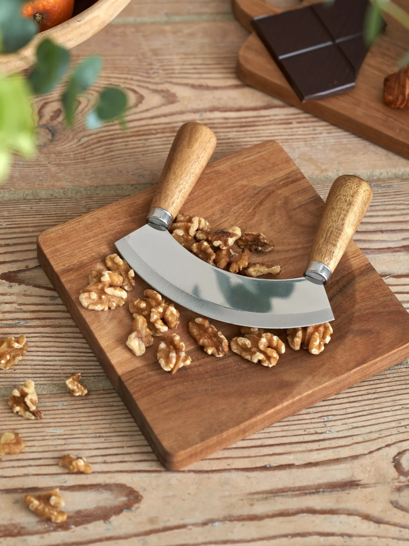 Søstrene Grene Urtehakker Med Skærebræt