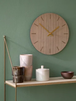 Søstrene Grene Vægur Walnut Ø28