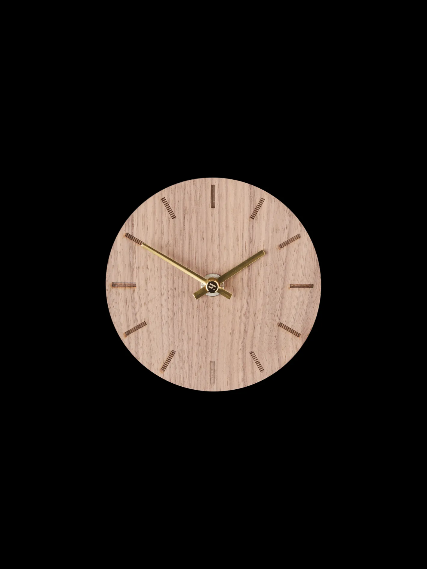 Søstrene Grene Vægur Walnut Ø12