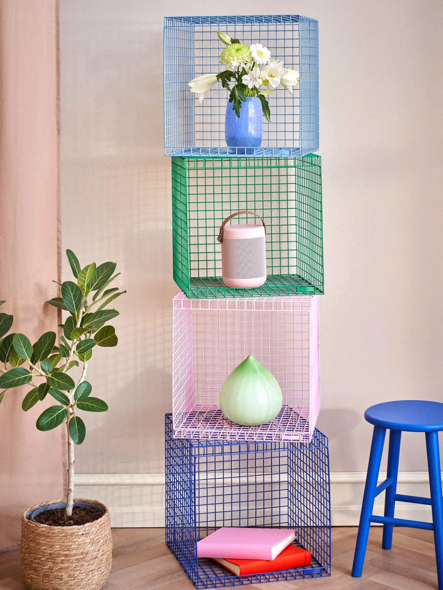 Søstrene Grene WIRE CUBIC Kube